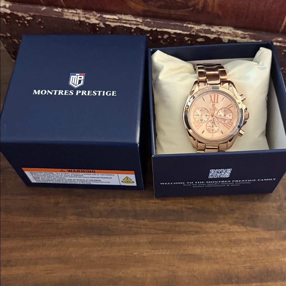 Montres Prestige Rose Gold Watch Woman’s X invicta 35mm.